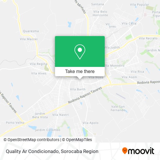 Quality Ar Condicionado map