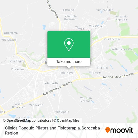 Clinica Ponquio Pilates and Fisioterapia map