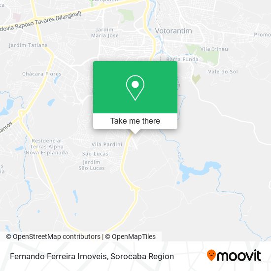 Fernando Ferreira Imoveis map