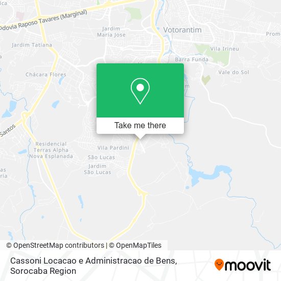 Cassoni Locacao e Administracao de Bens map