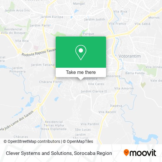 Mapa Clever Systems and Solutions