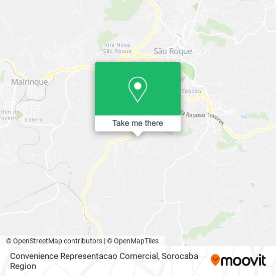 Convenience Representacao Comercial map