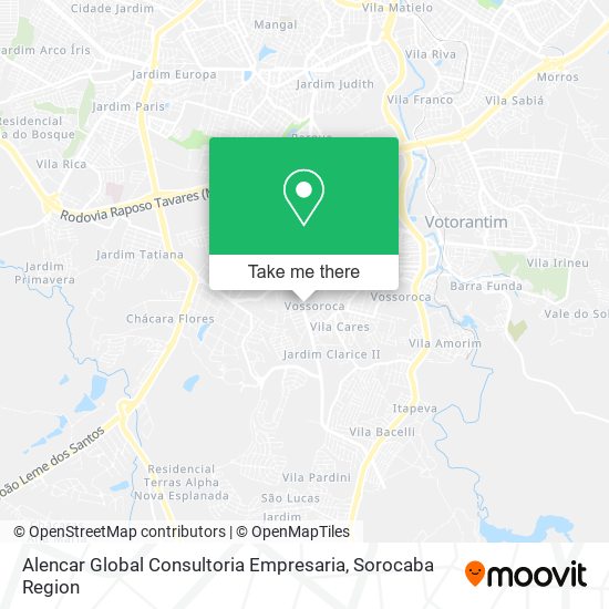 Alencar Global Consultoria Empresaria map