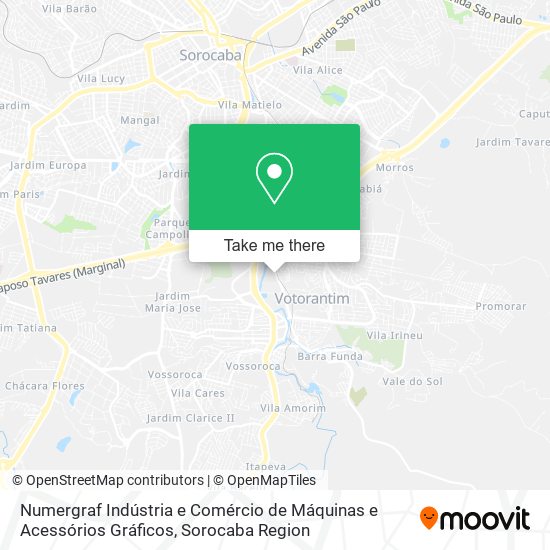 Numergraf Indústria e Comércio de Máquinas e Acessórios Gráficos map