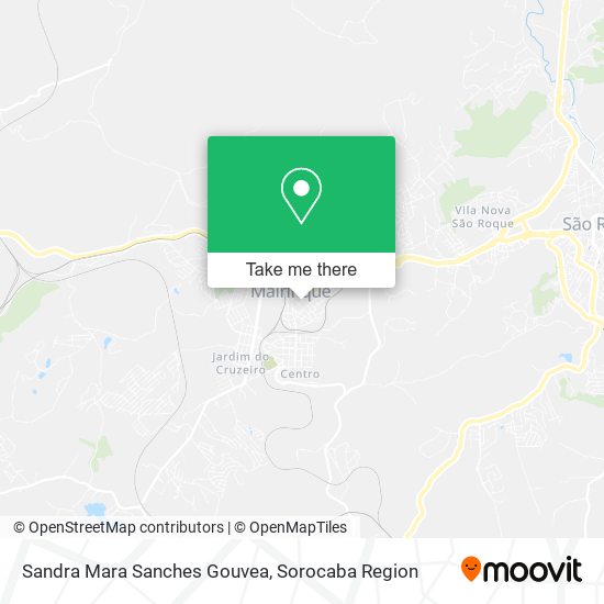 Sandra Mara Sanches Gouvea map