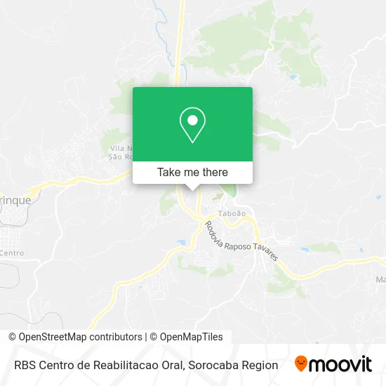 RBS Centro de Reabilitacao Oral map