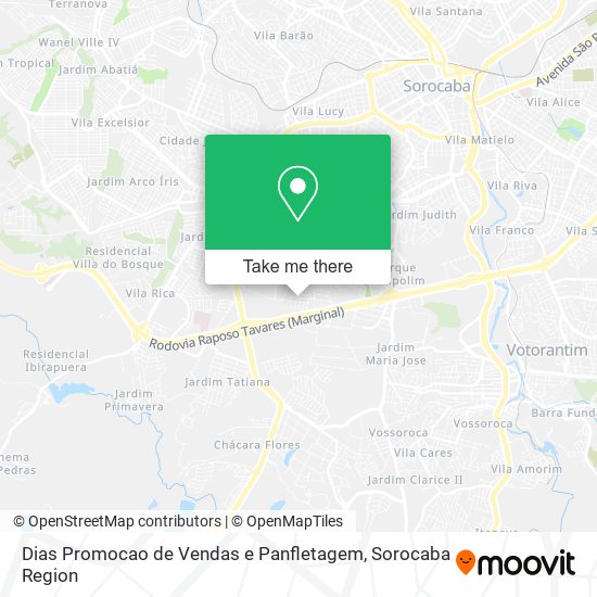 Dias Promocao de Vendas e Panfletagem map