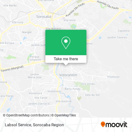 Labsol Service map