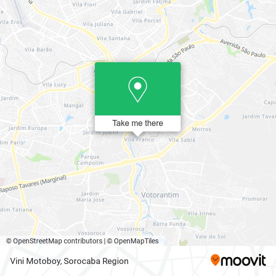 Vini Motoboy map