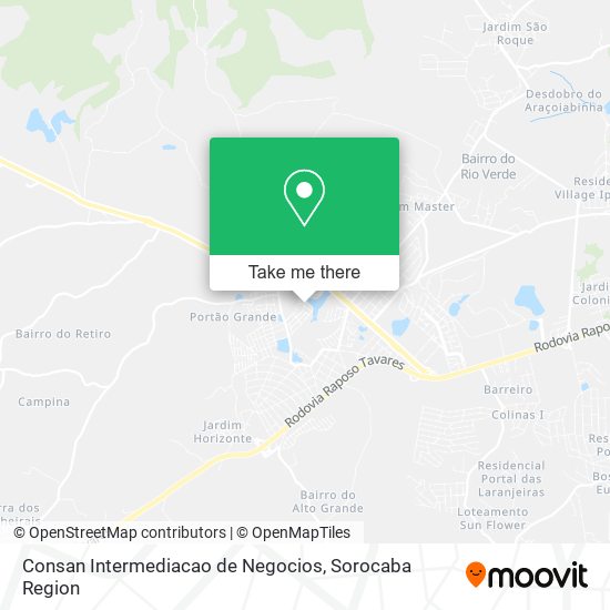 Consan Intermediacao de Negocios map