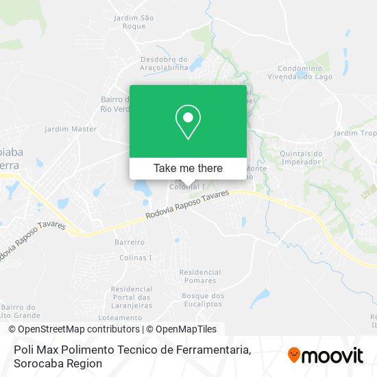 Poli Max Polimento Tecnico de Ferramentaria map