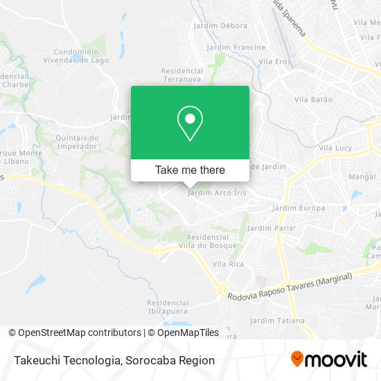 Takeuchi Tecnologia map