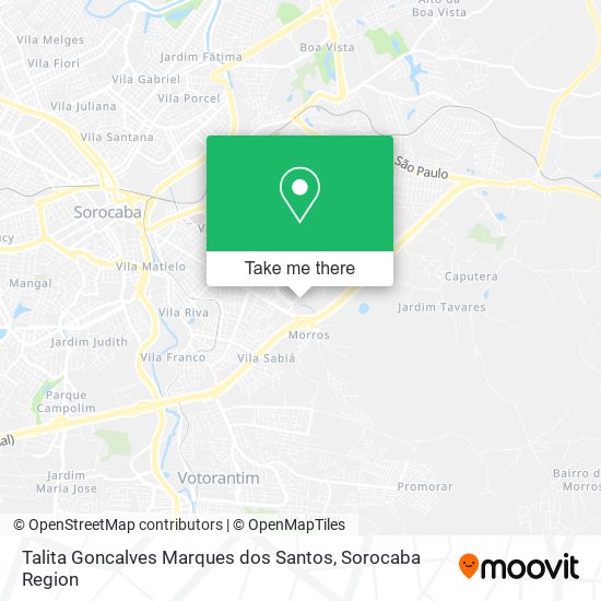 Talita Goncalves Marques dos Santos map