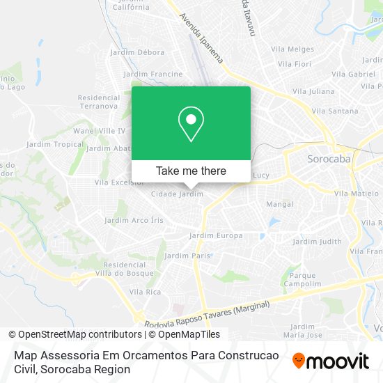 Map Assessoria Em Orcamentos Para Construcao Civil map