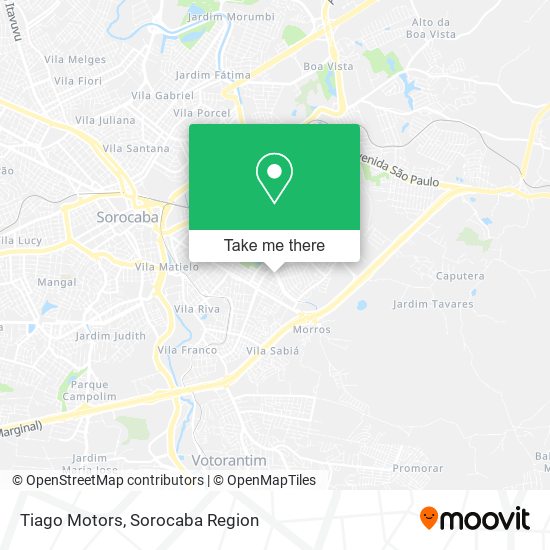 Tiago Motors map