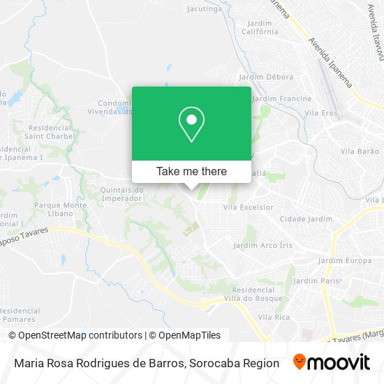 Maria Rosa Rodrigues de Barros map