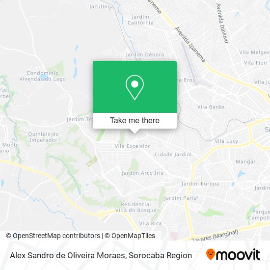 Mapa Alex Sandro de Oliveira Moraes