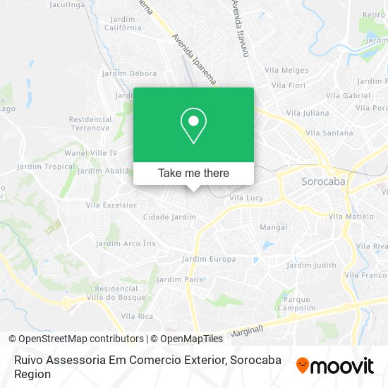 Ruivo Assessoria Em Comercio Exterior map