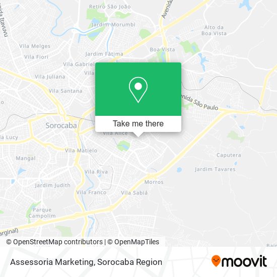 Assessoria Marketing map