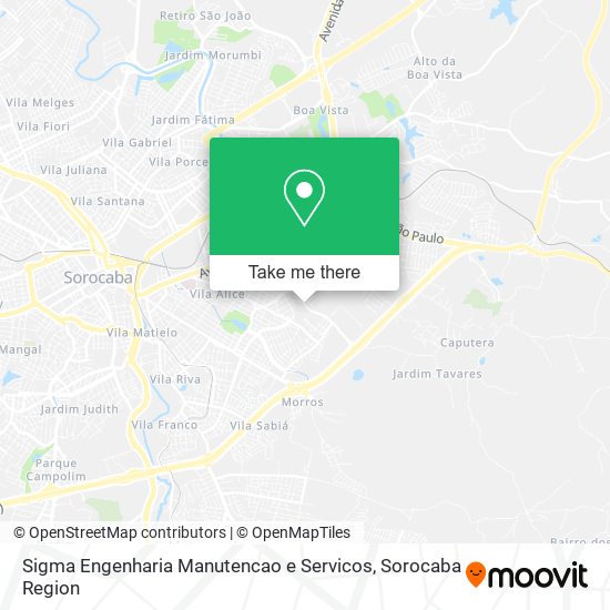 Sigma Engenharia Manutencao e Servicos map