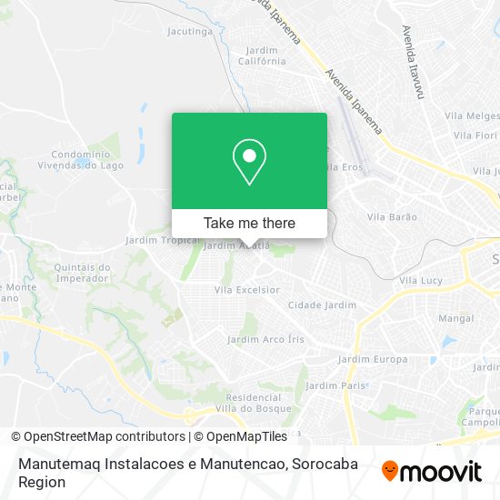 Mapa Manutemaq Instalacoes e Manutencao