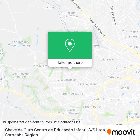 Chave de Ouro Centro de Educação Infantil S / S Ltda map