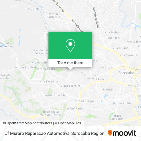 Jf Muraro Reparacao Automotiva map