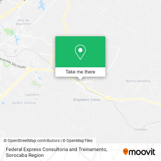 Mapa Federal Express Consultoria and Treinamento