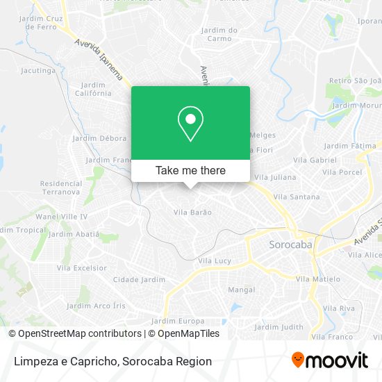 Limpeza e Capricho map