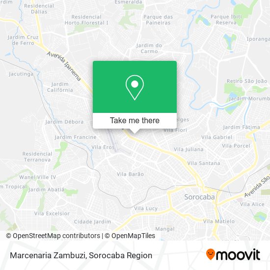 Marcenaria Zambuzi map