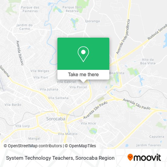 System Technology Teachers map