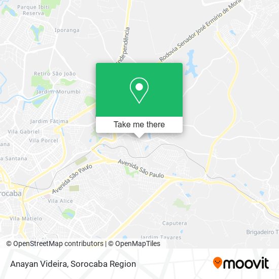 Anayan Videira map