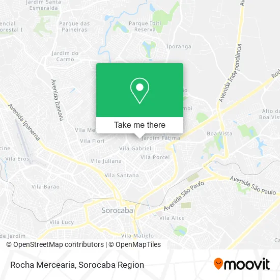 Rocha Mercearia map