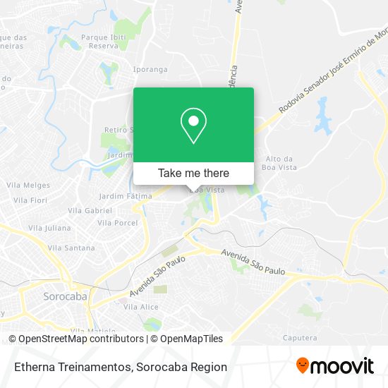 Etherna Treinamentos map