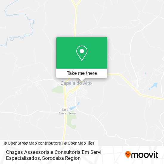 Chagas Assessoria e Consultoria Em Servi Especializados map