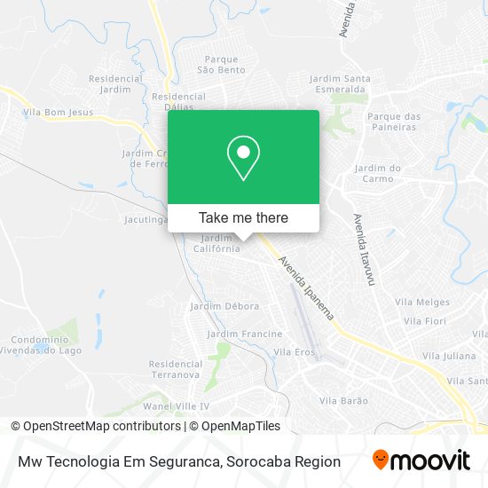 Mw Tecnologia Em Seguranca map