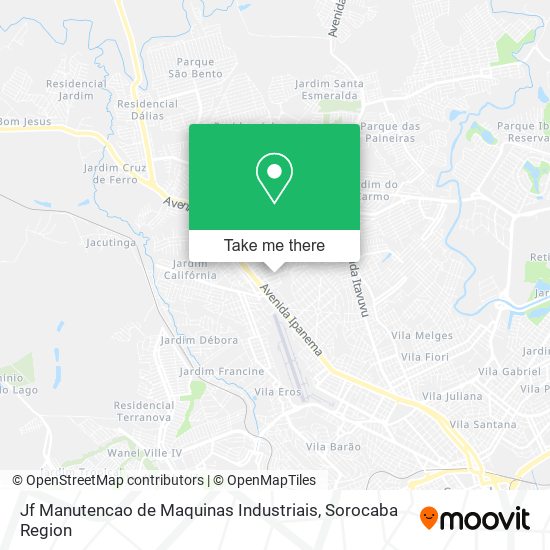 Mapa Jf Manutencao de Maquinas Industriais