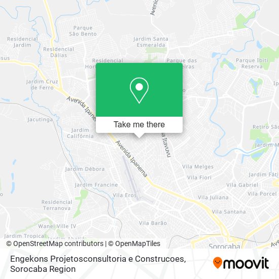 Engekons Projetosconsultoria e Construcoes map