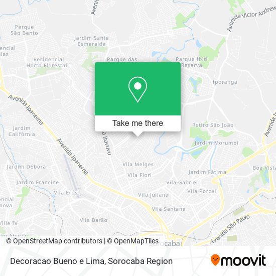 Decoracao Bueno e Lima map