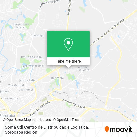 Soma Cdl Centro de Distribuicao e Logistica map