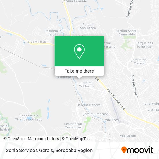 Sonia Servicos Gerais map