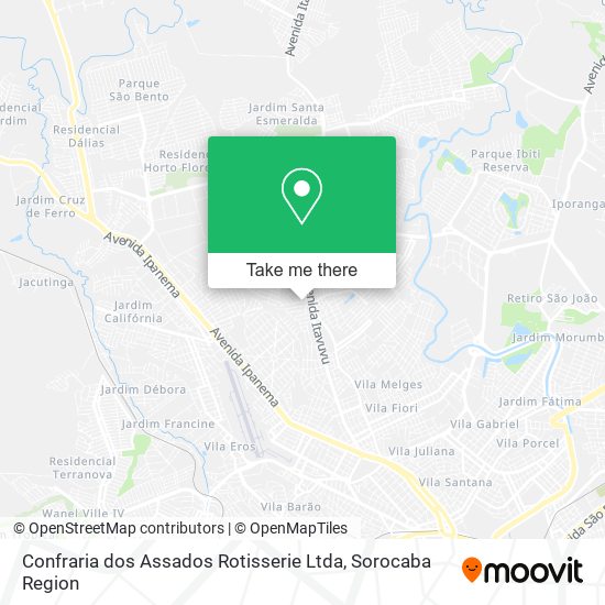 Confraria dos Assados Rotisserie Ltda map