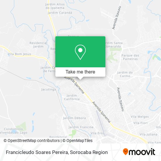 Francicleudo Soares Pereira map