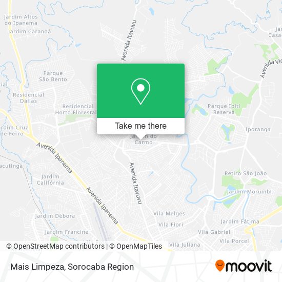 Mais Limpeza map