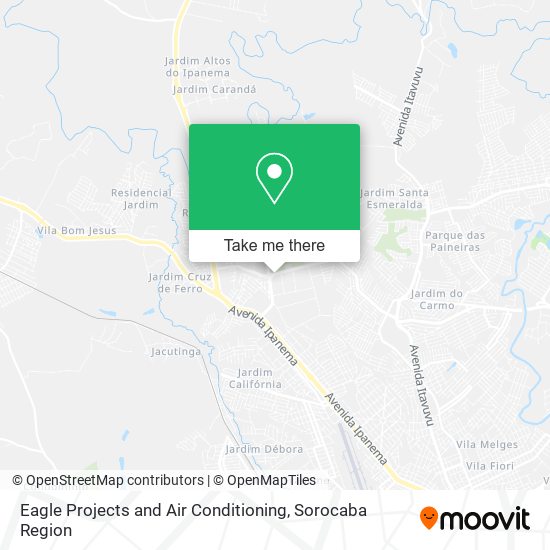 Mapa Eagle Projects and Air Conditioning