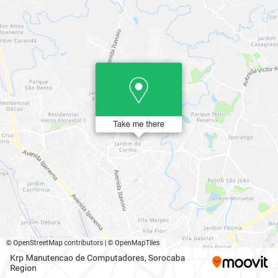 Krp Manutencao de Computadores map