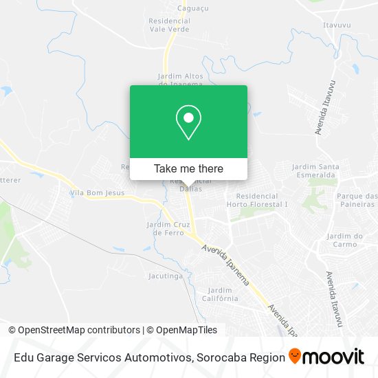 Mapa Edu Garage Servicos Automotivos