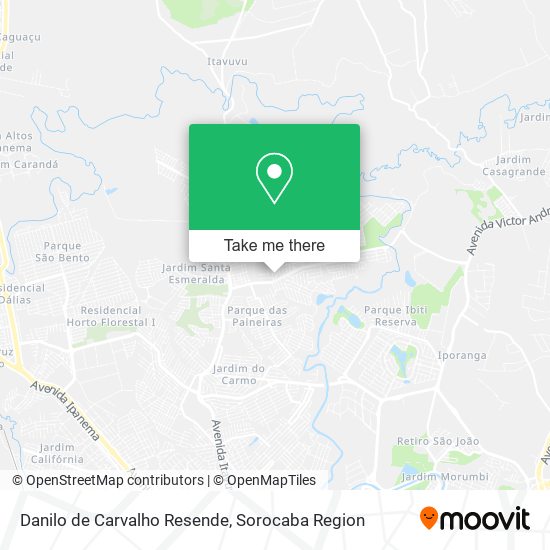 Danilo de Carvalho Resende map