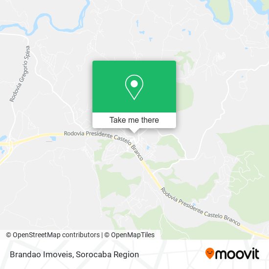 Mapa Brandao Imoveis