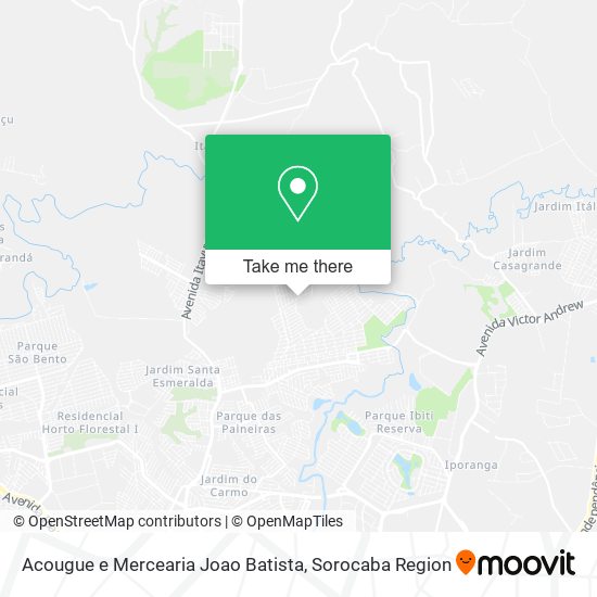 Acougue e Mercearia Joao Batista map